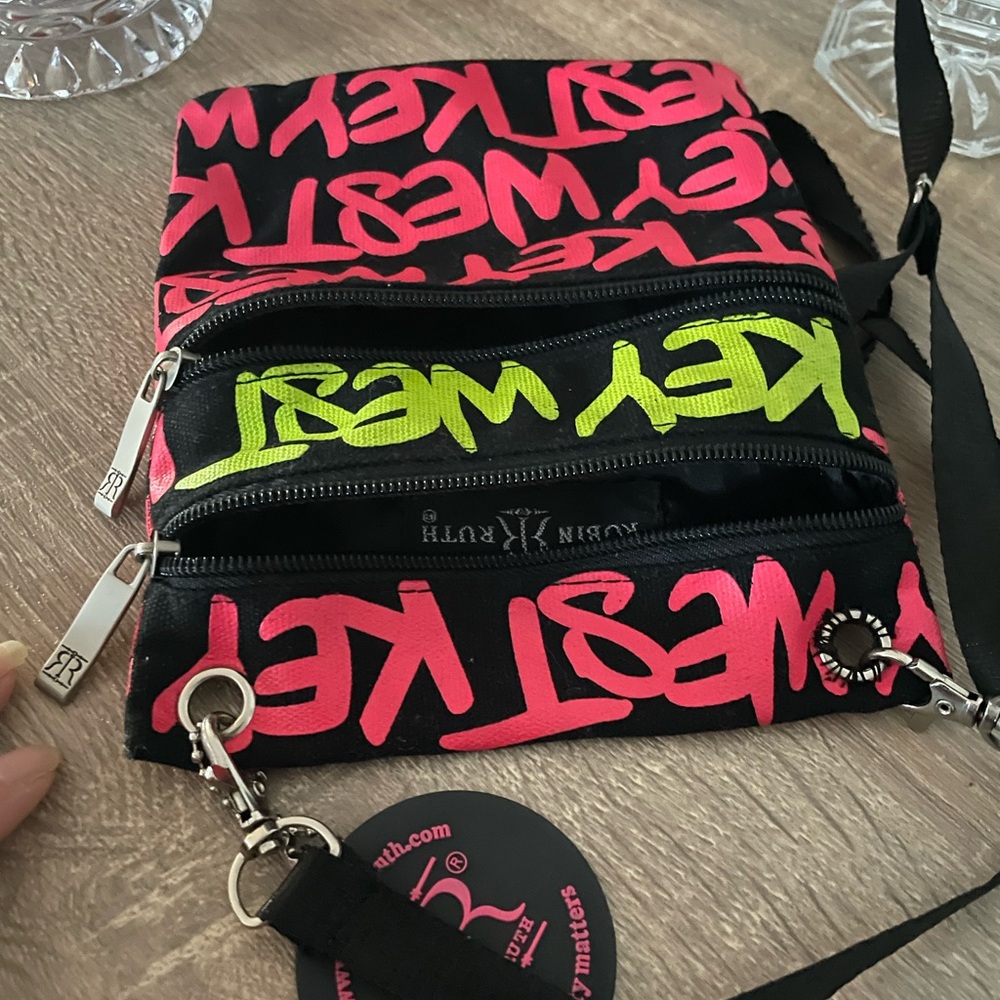 Robin Ruth Key West Crossbody Purse Multicolored - Picture 4 of 8